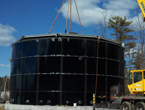 UIG Bolted Water Storage Tanks for Remote Island Locations